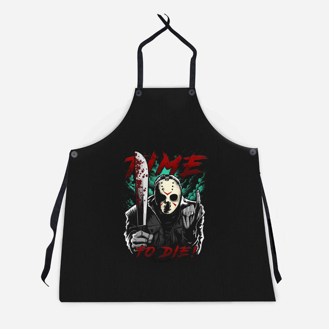 Time To Die-Unisex-Kitchen-Apron-Diego Oliver