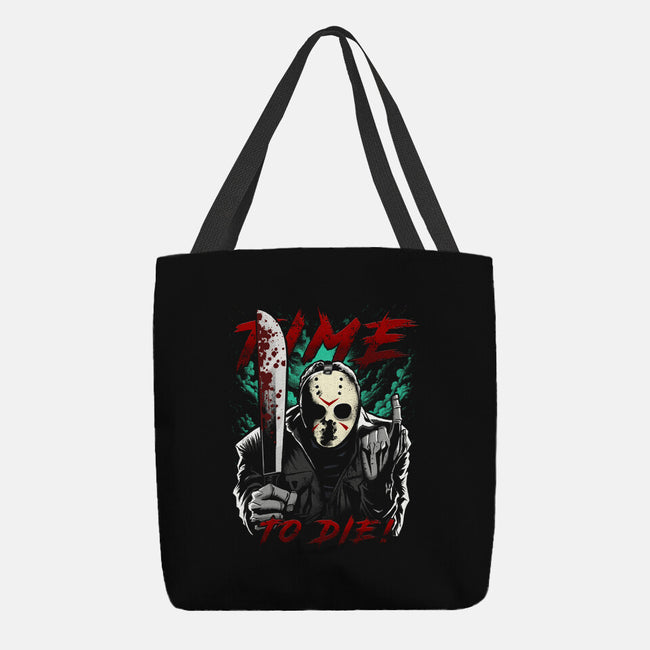 Time To Die-None-Basic Tote-Bag-Diego Oliver