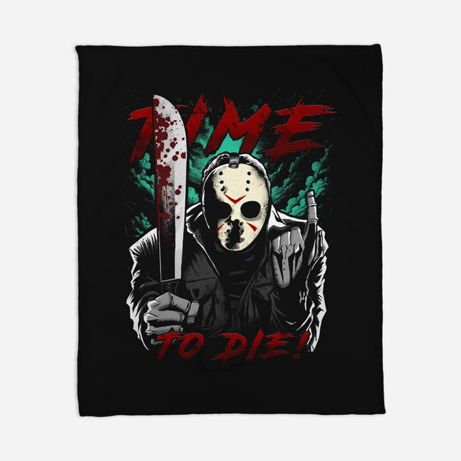 Time To Die-None-Fleece-Blanket-Diego Oliver