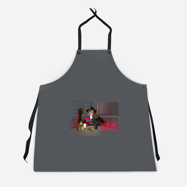 Hard Work Never Sleeps-Unisex-Kitchen-Apron-AndreusD