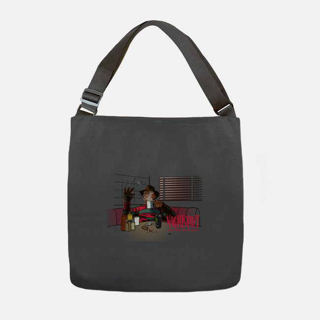 Hard Work Never Sleeps-None-Adjustable Tote-Bag-AndreusD