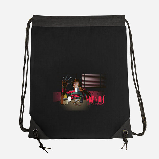 Hard Work Never Sleeps-None-Drawstring-Bag-AndreusD