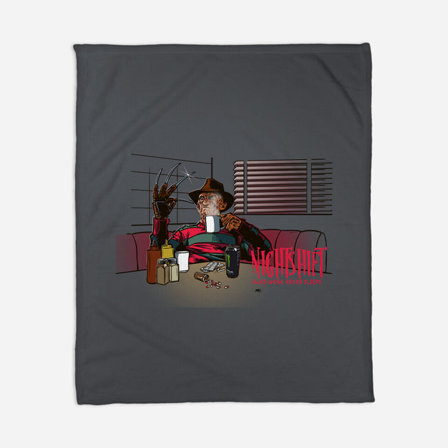 Hard Work Never Sleeps-None-Fleece-Blanket-AndreusD