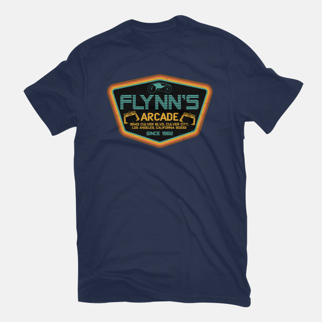Flynn's Arcade Since 1982-Womens-Basic-Tee-CarloJ1956
