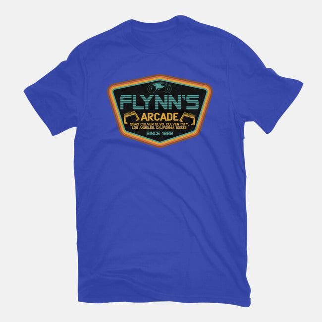 Flynn's Arcade Since 1982-Womens-Basic-Tee-CarloJ1956