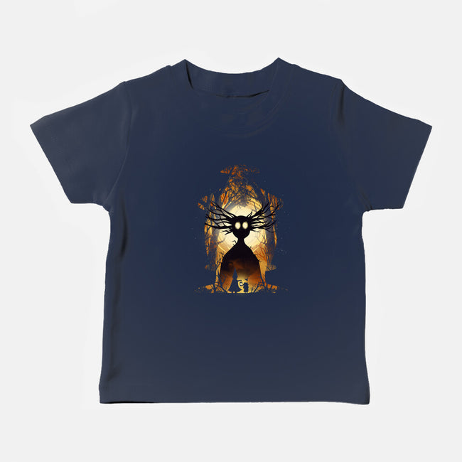 Into The Unknown Wall-Baby-Basic-Tee-dandingeroz