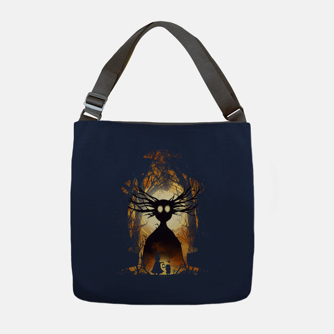Into The Unknown Wall-None-Adjustable Tote-Bag-dandingeroz