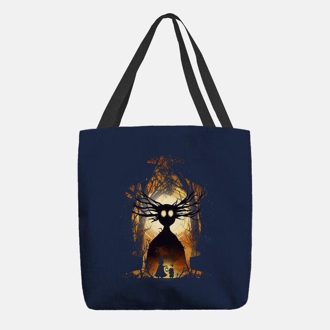 Into The Unknown Wall-None-Basic Tote-Bag-dandingeroz