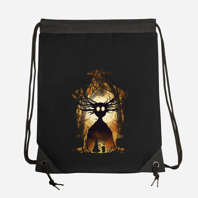 Into The Unknown Wall-None-Drawstring-Bag-dandingeroz