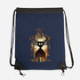 Into The Unknown Wall-None-Drawstring-Bag-dandingeroz