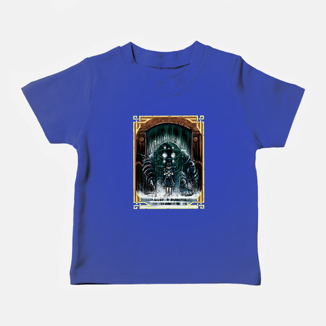The Protector Under The Sea-Baby-Basic-Tee-zascanauta