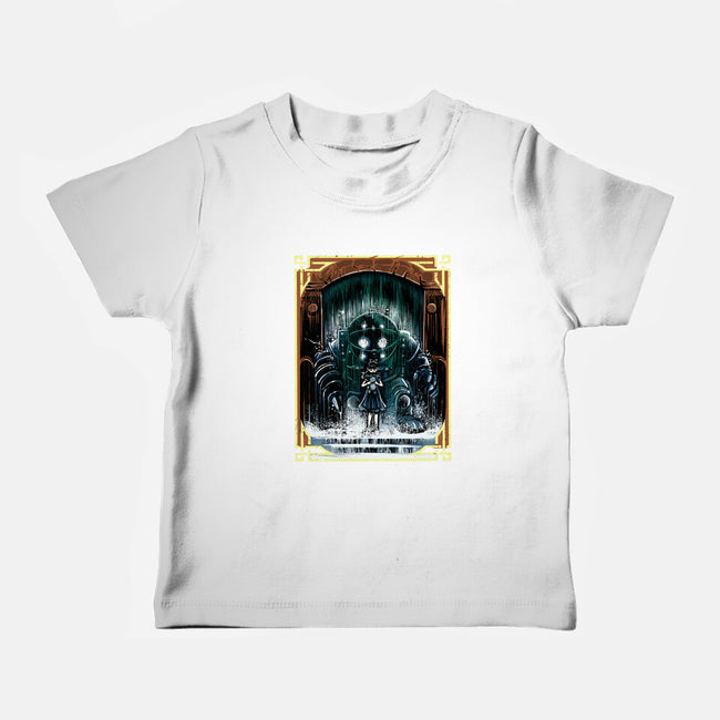 The Protector Under The Sea-Baby-Basic-Tee-zascanauta