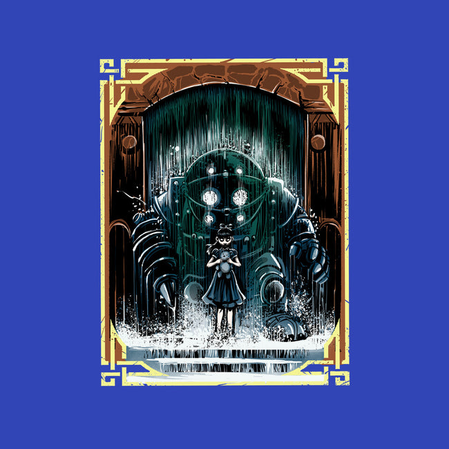 The Protector Under The Sea-None-Fleece-Blanket-zascanauta