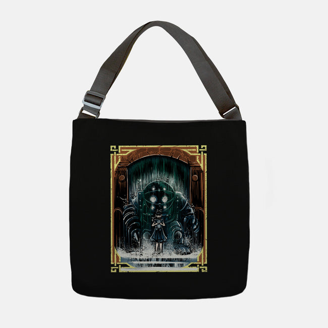 The Protector Under The Sea-None-Adjustable Tote-Bag-zascanauta