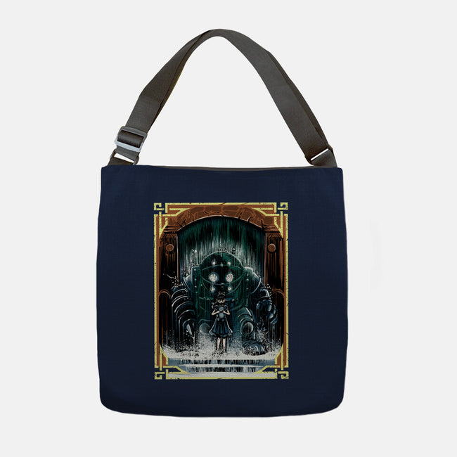 The Protector Under The Sea-None-Adjustable Tote-Bag-zascanauta