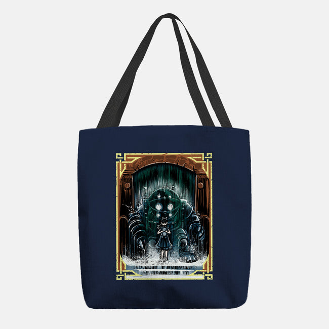 The Protector Under The Sea-None-Basic Tote-Bag-zascanauta
