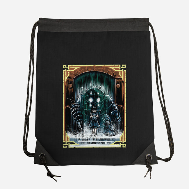 The Protector Under The Sea-None-Drawstring-Bag-zascanauta