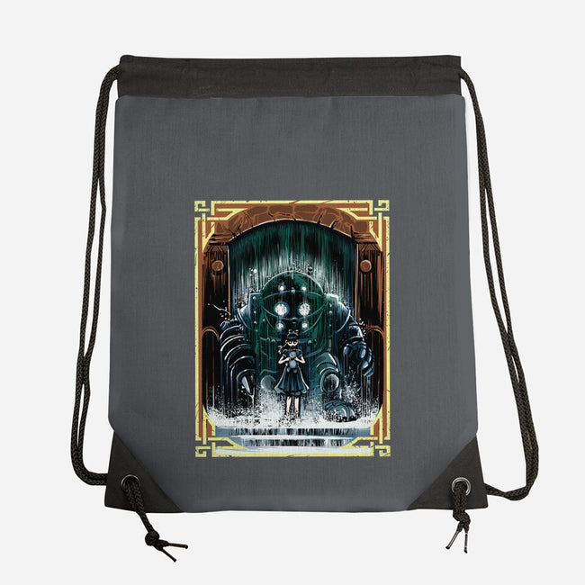 The Protector Under The Sea-None-Drawstring-Bag-zascanauta