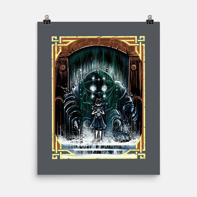 The Protector Under The Sea-None-Matte-Poster-zascanauta