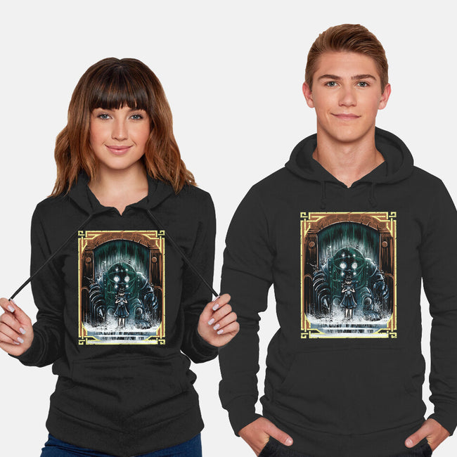 The Protector Under The Sea-Unisex-Pullover-Sweatshirt-zascanauta