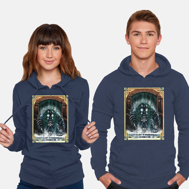 The Protector Under The Sea-Unisex-Pullover-Sweatshirt-zascanauta
