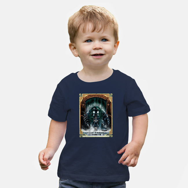 The Protector Under The Sea-Baby-Basic-Tee-zascanauta