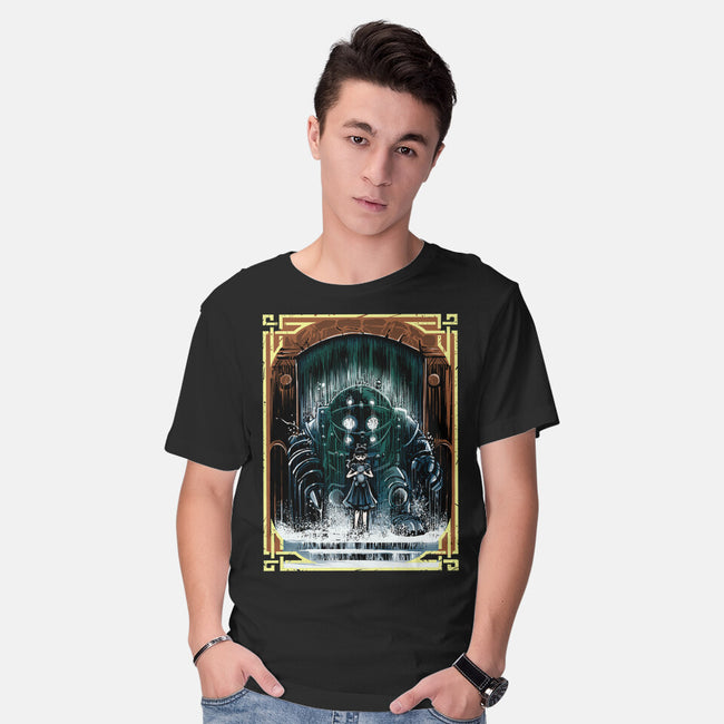 The Protector Under The Sea-Mens-Basic-Tee-zascanauta