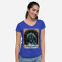 The Protector Under The Sea-Womens-V-Neck-Tee-zascanauta