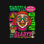 Ghastly Gladys-Womens-V-Neck-Tee-Wheels