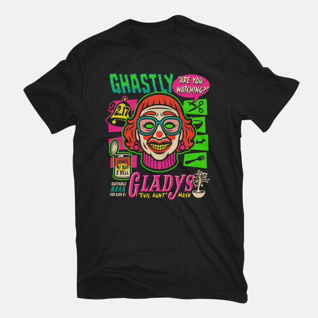 Ghastly Gladys-Womens-Fitted-Tee-Wheels