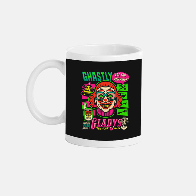 Ghastly Gladys-None-Mug-Drinkware-Wheels