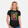 Ghastly Gladys-Womens-Fitted-Tee-Wheels