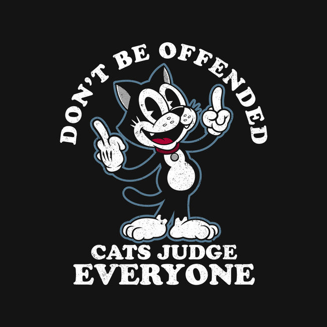 Cats Judge Everyone-Mens-Long Sleeved-Tee-Nemons