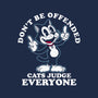 Cats Judge Everyone-Baby-Basic-Tee-Nemons