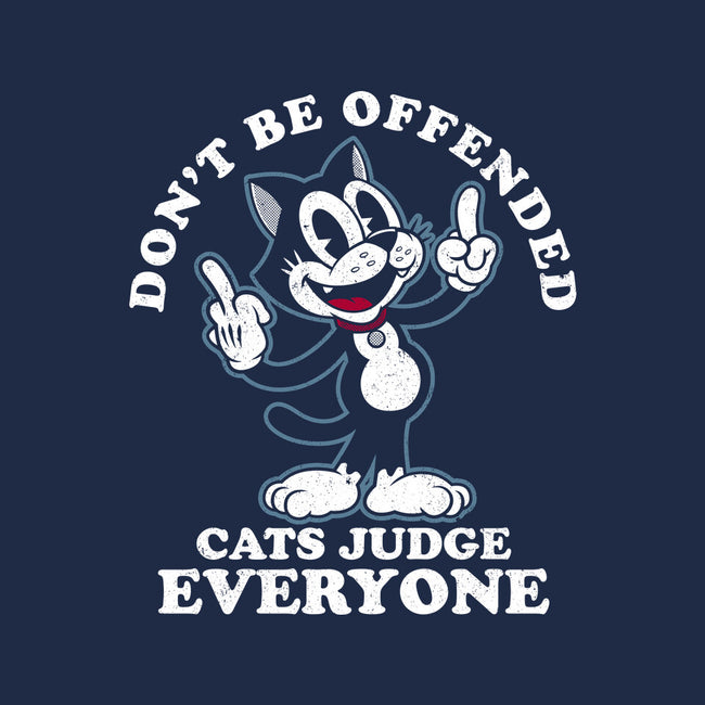 Cats Judge Everyone-None-Adjustable Tote-Bag-Nemons