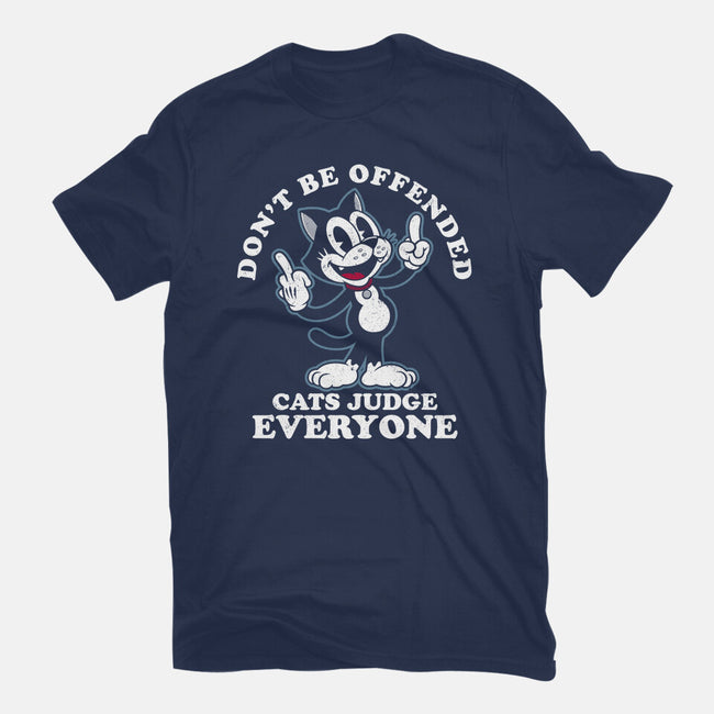 Cats Judge Everyone-Youth-Basic-Tee-Nemons