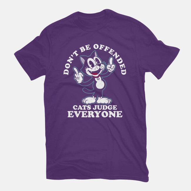 Cats Judge Everyone-Mens-Premium-Tee-Nemons