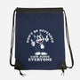 Cats Judge Everyone-None-Drawstring-Bag-Nemons