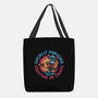 Creature Of Chaos-None-Basic Tote-Bag-glitchygorilla