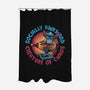Creature Of Chaos-None-Polyester-Shower Curtain-glitchygorilla