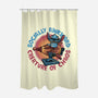 Creature Of Chaos-None-Polyester-Shower Curtain-glitchygorilla