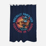 Creature Of Chaos-None-Polyester-Shower Curtain-glitchygorilla