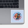 Creature Of Chaos-None-Glossy-Sticker-glitchygorilla