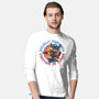Creature Of Chaos-Mens-Long Sleeved-Tee-glitchygorilla