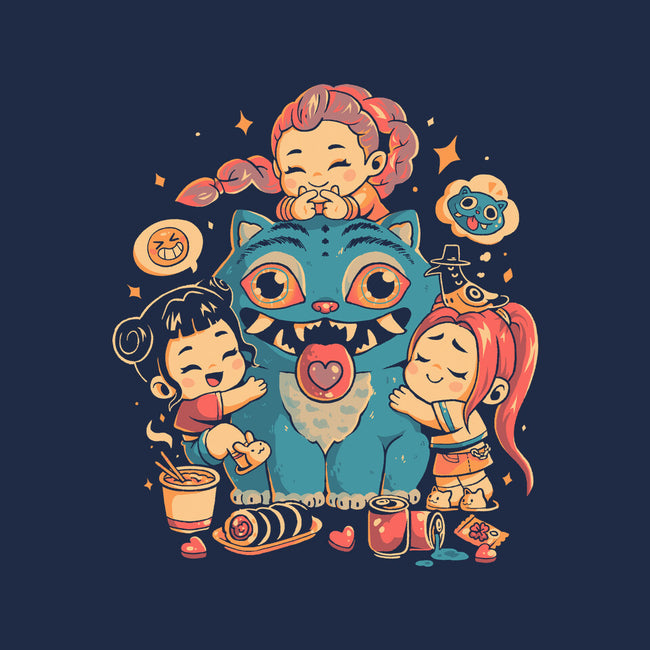 Demon Huggers-Womens-Basic-Tee-Arigatees