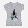 Breaking Arms-Womens-V-Neck-Tee-zascanauta