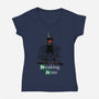 Breaking Arms-Womens-V-Neck-Tee-zascanauta