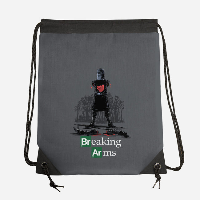 Breaking Arms-None-Drawstring-Bag-zascanauta