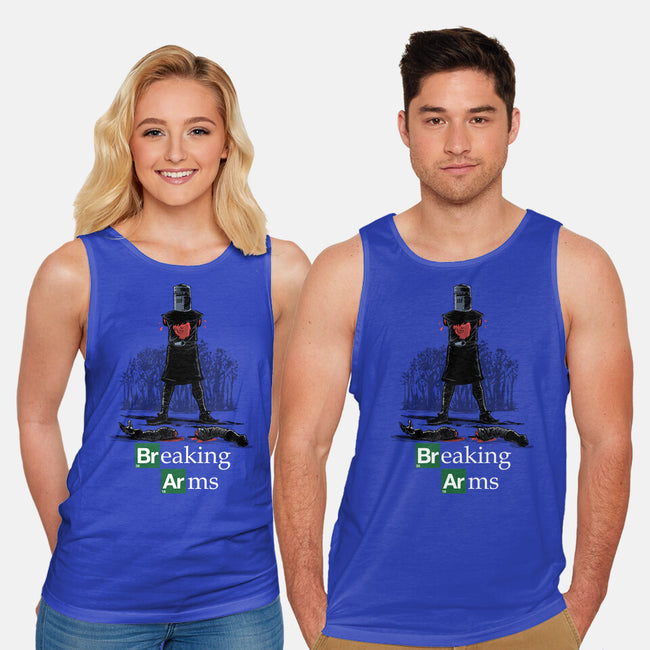 Breaking Arms-Unisex-Basic-Tank-zascanauta