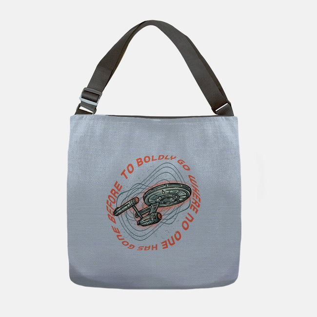 Travel To Space-None-Adjustable Tote-Bag-glitchygorilla